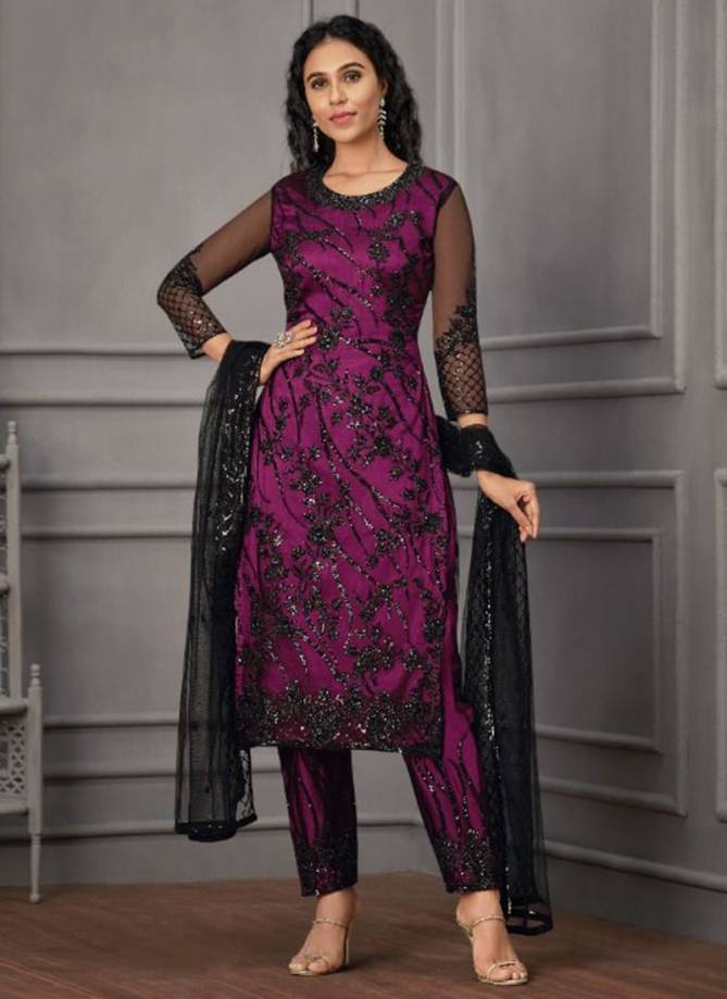 VIPUL GLITZ 3 Heavy Net Festive Wear Designer Salwar Suit Collection